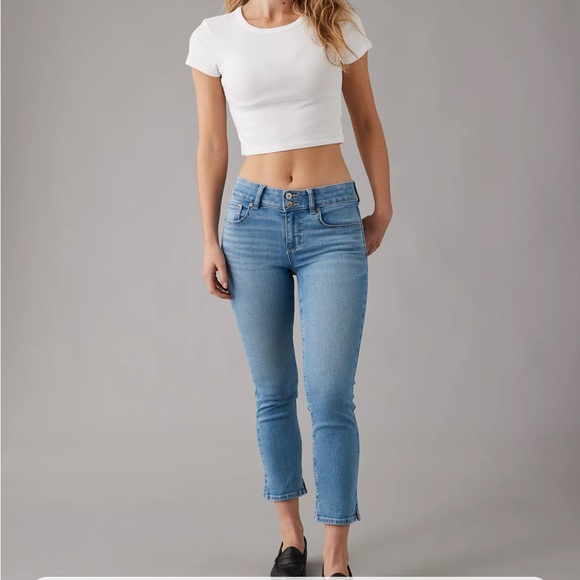 American Eagle Artist Crop Women's Jeans - Picture 1 of 7